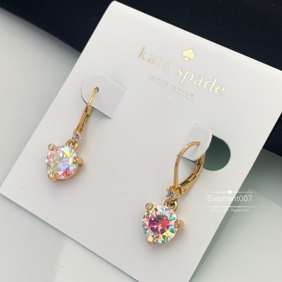 kate spade Jewelry - Kate spade Aurora crystal earrings